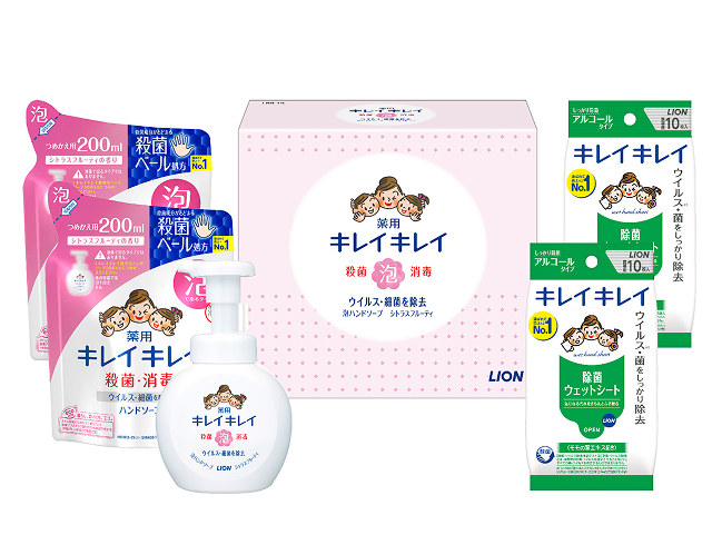 キレイキレイ薬用泡ハンドソープセット